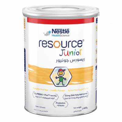 RESOURCE JUNIOR NESTLE COMPLETE NUTRITION VANILLA FLAVOUR 400 GM